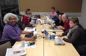 Principals-Guide work session at Center for Scholastic Journalism, Kent State University